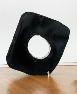 Mikala Dwyer 4, 2009; galvanized steel, enamel paint; 90 x 90 x 32 cm; enquire