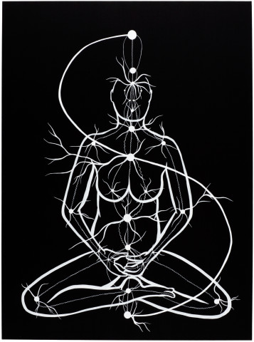 Nell 4. I Live in the World , 2008; gouache on canvas; 137 x 101.5 cm; enquire