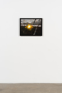 installation view; Louise Hearman Untitled #1545, 2024; oil on masonite; 41.5 x 54 cm; enquire