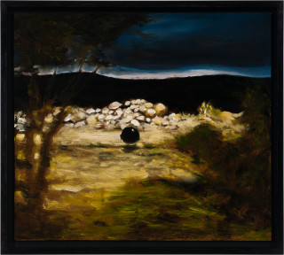 Louise Hearman Untitled #  1047, 2003; oil on masonite; 41 x 46 cm; enquire