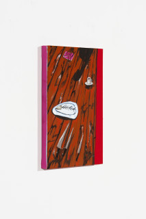 Mia Boe The spread, 2025; synthetic polymer on linen; 30 x 20 cm; enquire