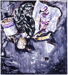 Gunter Christmann Tribal Ceremony, 1988; acrylic on canvas; 168 x 152 cm; enquire