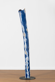 Dhambit Munuŋgurr Gurtha, 2024; 9071-24; acrylic on wood; 251 x 21 x 21 cm; enquire