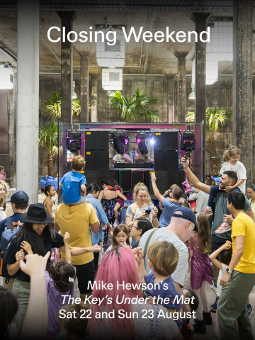 Final weekend to visit Mike Hewson's record-breaking exhibition, 'The Key's Under the Mat' at the Art Gallery of NSW