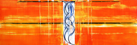 John Firth-Smith Venus, 2003; oil on linen; 5 x 15ft; enquire