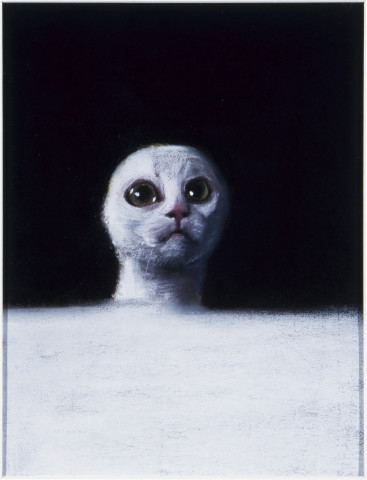 Louise Hearman Untitled #  966, 2002; pastel on paper; 32 x 25 cm; enquire