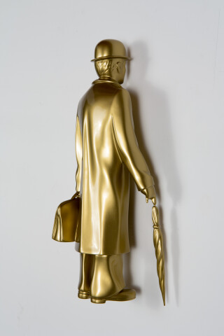 Michael Parekowhai Over the Rainbow, 2015; gold; fibreglass, automotive paint; 41 x 14 x 12 cm; enquire