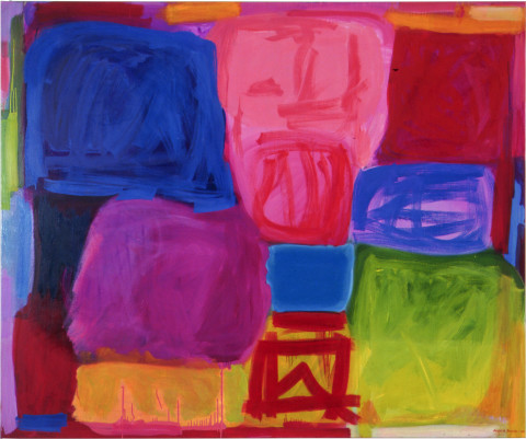 Angela Brennan Found Landscape III, 2002; Oil on linen; 180 x 220 cm; enquire