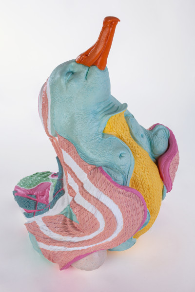 Patricia Piccinini Cloudgazer, 2024; silicone, resin; 47.5 x 35 x 33.5 cm; enquire