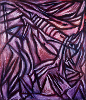 Marion Borgelt Kiss, 1984; oil on canvas; 178 x 230 cm; enquire