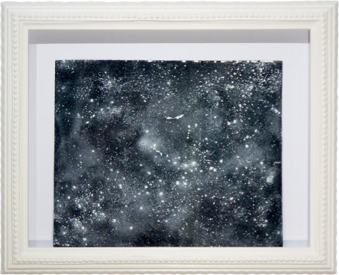 Hany Armanious Wall rubbing # 12, 2003; clogged sandpaper; 23 x 28 cm; (paper size) 34 x 41.5 cm (frame size); enquire