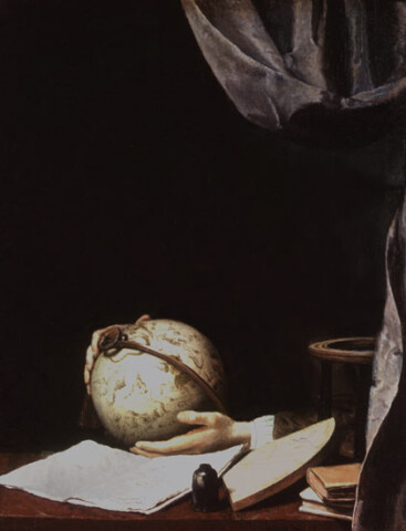 Anne Zahalka The Geographer, 1994; Ilfachrome print; 96 x 73 cm; Edition of 5; enquire