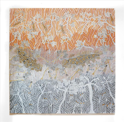 Yalmakany Marawili is a finalist in the 2026 NATSIA Awards
