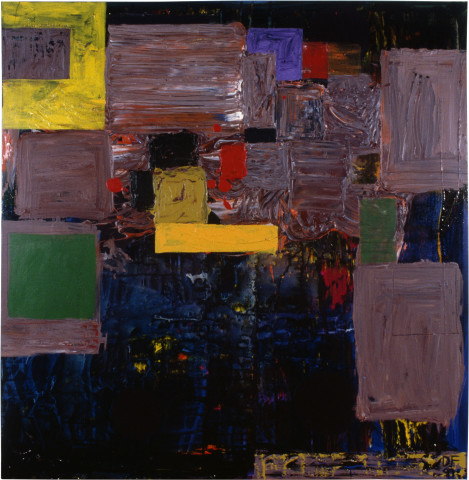 Dale Frank Boogie Woogie Queensland, 1991; acrylic on linen; 160 x 160 cm; enquire