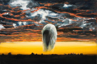 Louise Hearman Untitled #1288, 2009; oil on masonite; 61 x 91.5 cm; enquire