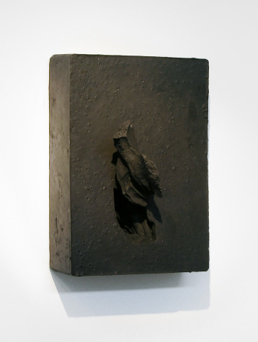 Julie Rrap Unplugged 1, 2006; silicon rubber and black oxide; 42 x 30 x 10cm; Edition of 3; enquire