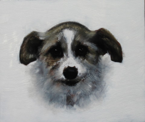 Louise Hearman Untitled #1159, 2005; oil on masonite; 32 x 38 cm; enquire