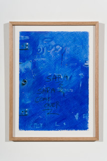 Callum Morton Door #7, 2025; pencil and gouache on paper; 42 x 30 cm; enquire