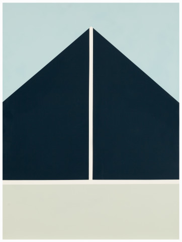 Esther Stewart Modern Living, 2014; enamel on board, framed; 120 x 90 cm; enquire