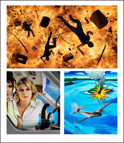 Tracey Moffatt Adventure Series 6, 2004; colour print on Fujiflex paper; 132 x 114 cm; Edition of 25; enquire