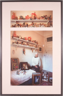 Anne Zahalka Collector #1 (small dolls and animals), 1996; Ilfochrome print; 65 x 43 cm; Edition of 20; enquire