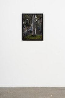 installation view; Louise Hearman Untitled #1537, 2024; oil on masonite; 61 x 46 cm; enquire