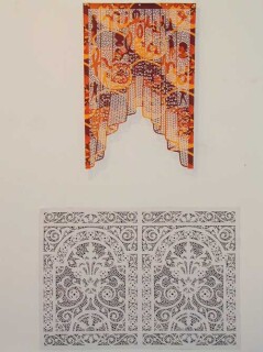 Gary Carsley Balcony Seen, 2002; from the series Trompe-L'Oeil - A Society 4 Beautification Project; Hand cut plastic; 109 x 72.5 cm; Also: 93.5 x 136 cm; enquire