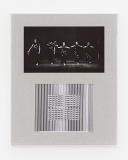 David Noonan Untitled, 2019; Giclée print collage on linen mounted on aluminium, perspex box frame; 85 x 105 cm; enquire