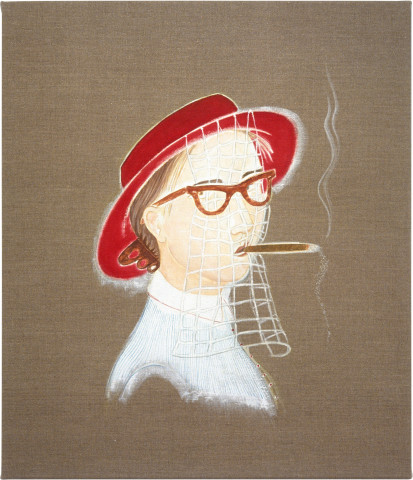 Vivienne Shark LeWitt Teresa of Avila, 2001; oil on linen; 71 x 61 cm; enquire