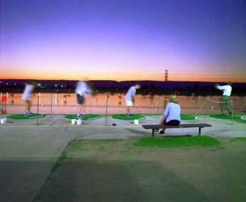 Anne Zahalka Aqua Golf, 1999; type C photograph; 115 x 145 cm; Edition of 12; enquire