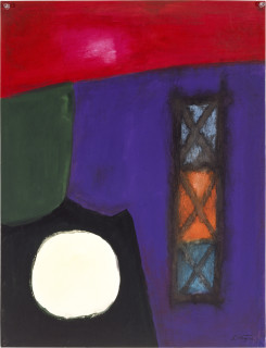 Sam Atyeo Vive, 0; gouache on paper; 65 x 50 cm; enquire