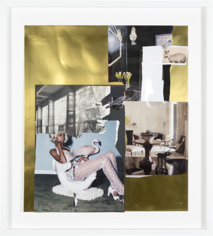 Jacqueline Fraser The Making of L’eclisse 2016, 2016; mixed media; 76.5 x 69 x 4 cm; enquire