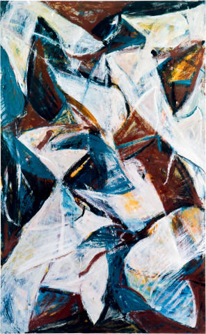 Marion Borgelt Untitled, 1983; oil on primed Strathmore; 120 x 190 cm; enquire