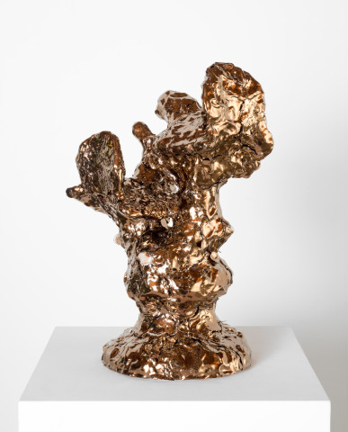 Mikala Dwyer The things in things, 2013; Found object, ceramic, glaze
; 43 x 30 x 19 cm; enquire