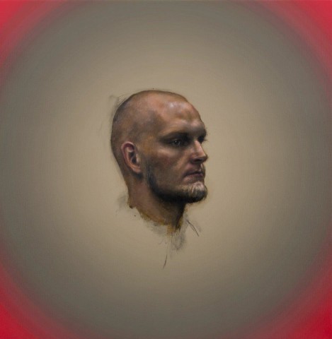 Louise Hearman Untitled #1507, 2017; oil and ink on canvas; 71 x 71 cm; enquire