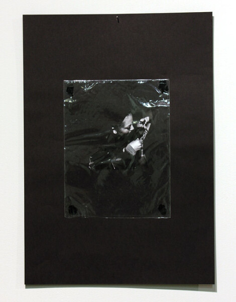 Jacqueline Fraser The Making of 8 Mile 2012, 2012; archival card, duratrans, magazine clippings, paint, archival glue, wood grain contact, cling wrap, gold foil paper, plastic sheeting; dimensions variable; enquire