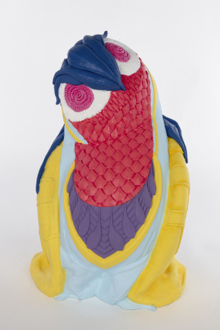 Patricia Piccinini The Sage, 2025; silicone, resin; 50 x 34 x 34.5 cm; From a suite of 6 colour variations; more info; enquire