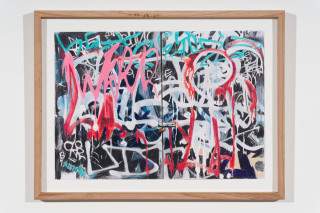Callum Morton Door #9, 2025; pencil and gouache on paper; 30 x 42 cm; enquire