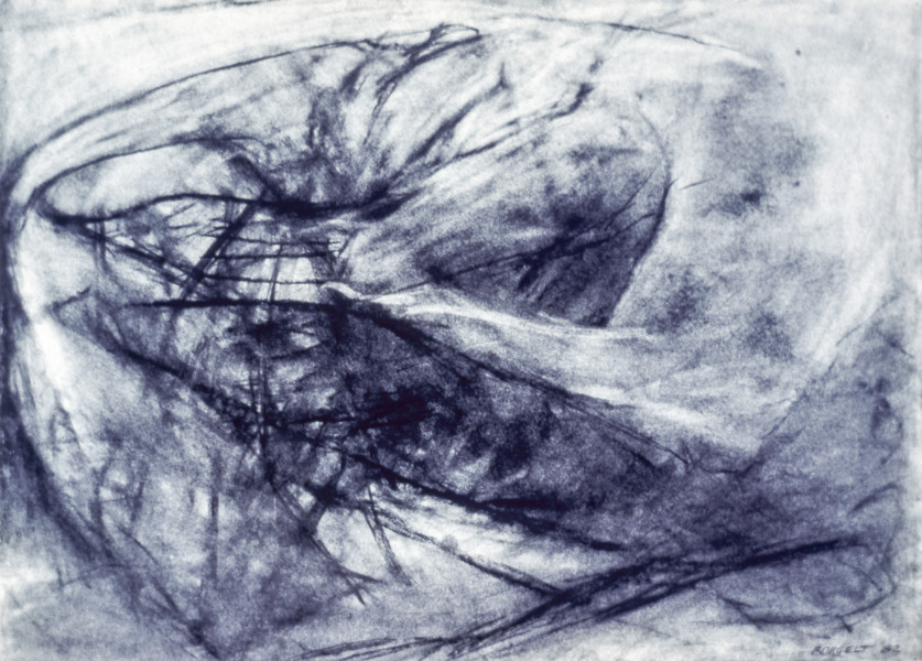 Marion Borgelt, No. IV, 1982; charcoal on paper