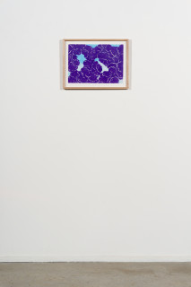 installation view; Callum Morton Smoke #5, 2024; pencil and gouache on paper; 30 x 42 cm; enquire