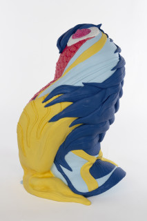 Patricia Piccinini The Sage, 2025; silicone, resin; 50 x 34 x 34.5 cm; From a suite of 6 colour variations; enquire