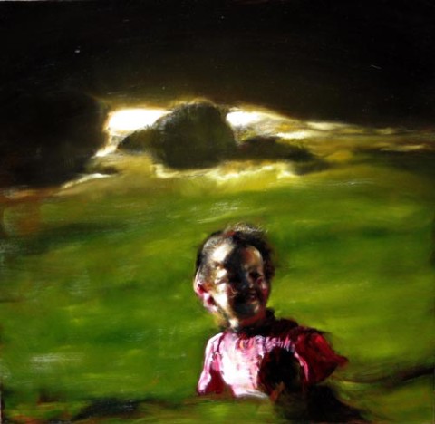 Louise Hearman Untitled #1058, 2005; oil on masonite; 49 x 48 cm; enquire