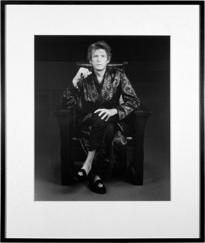 Robert Mapplethorpe Self Portrait, 1988; gelatin silver print; 61 x 51 cm; enquire