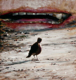 Louise Hearman Untitled #1304, 2009; oil on masonite; 64 x 61 cm; enquire