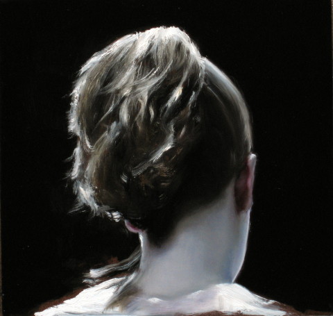 Louise Hearman Untitled #1150, 2004; oil on masonite; 35 x 36 cm; enquire