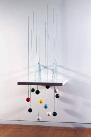 John Adair Ephod #5, 1999; enamel, resin, MDF board, metal; 150 x 50 cm; enquire