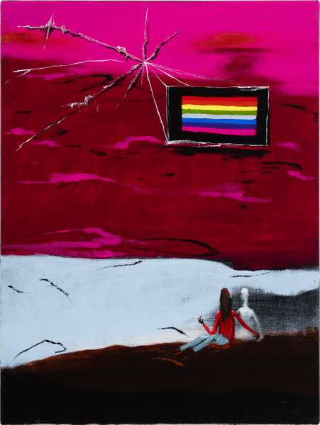 Mia Boe Paradise, 2026; oil and acrylic on linen; 82 x 62 cm; more info; enquire