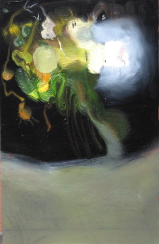 Louise Hearman Untitled #1136, 2005; oil on masonite; 36 x 23 cm; enquire