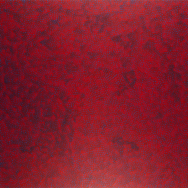 Yayoi Kusama INFINITY-NETS OOAXT, 2008, acrylic on canvas, 130.3 x 130.3 cm