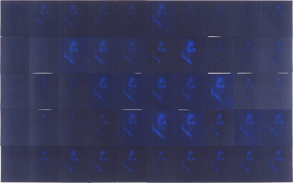Appearance Shines, 1990; photocopy and acrylic on stonehenge paper; 156 x 250.5 cm